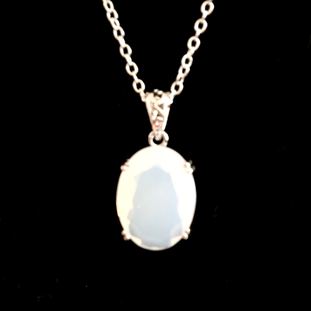 Moonstone Set Necklace & Earrings - Picture 7 of 8